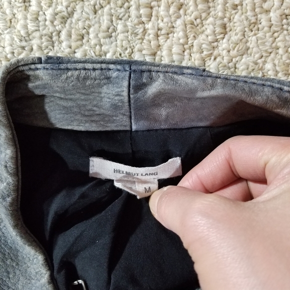 Helmut Lang Spring Leather Jacket - Picture 4 of 8